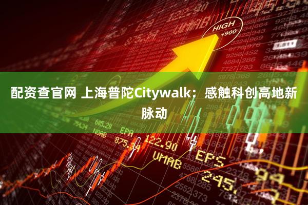 配资查官网 上海普陀Citywalk：感触科创高地新脉动